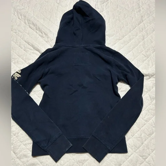 Abercrombie & Fitch Dark Blue Button-Up Shirt - Picture 3 of 5